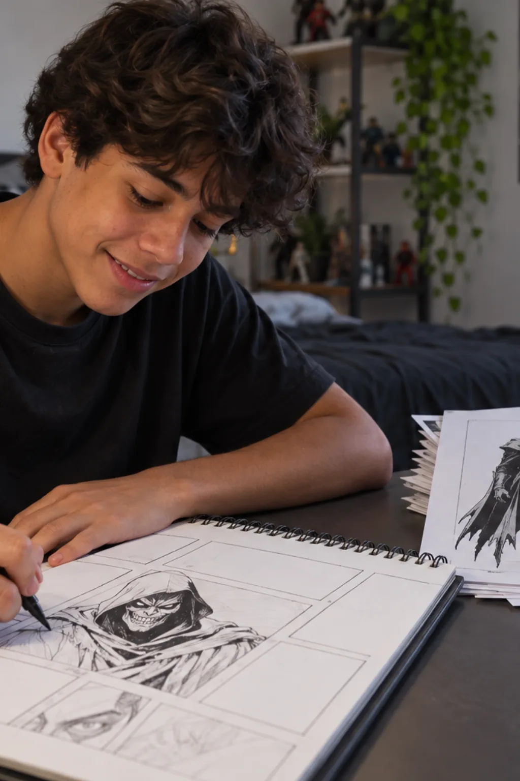 desenhos para desenhar — exemplo criado na Desenhos pra Colorir