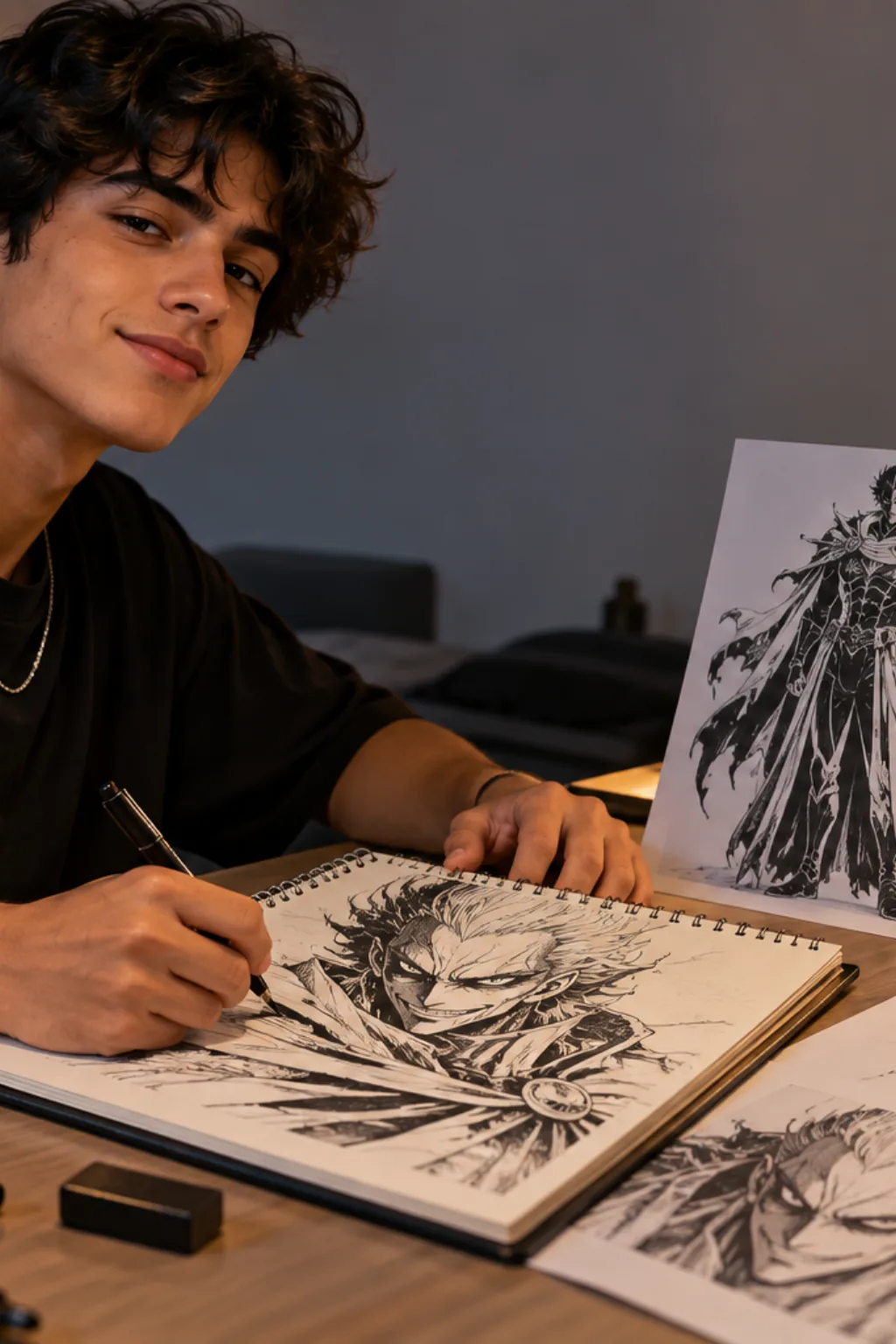 desenhos para desenhar — exemplo criado na Desenhos pra Colorir