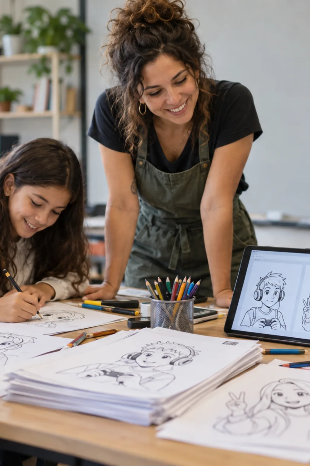 desenhos para desenhar — exemplo criado na Desenhos pra Colorir