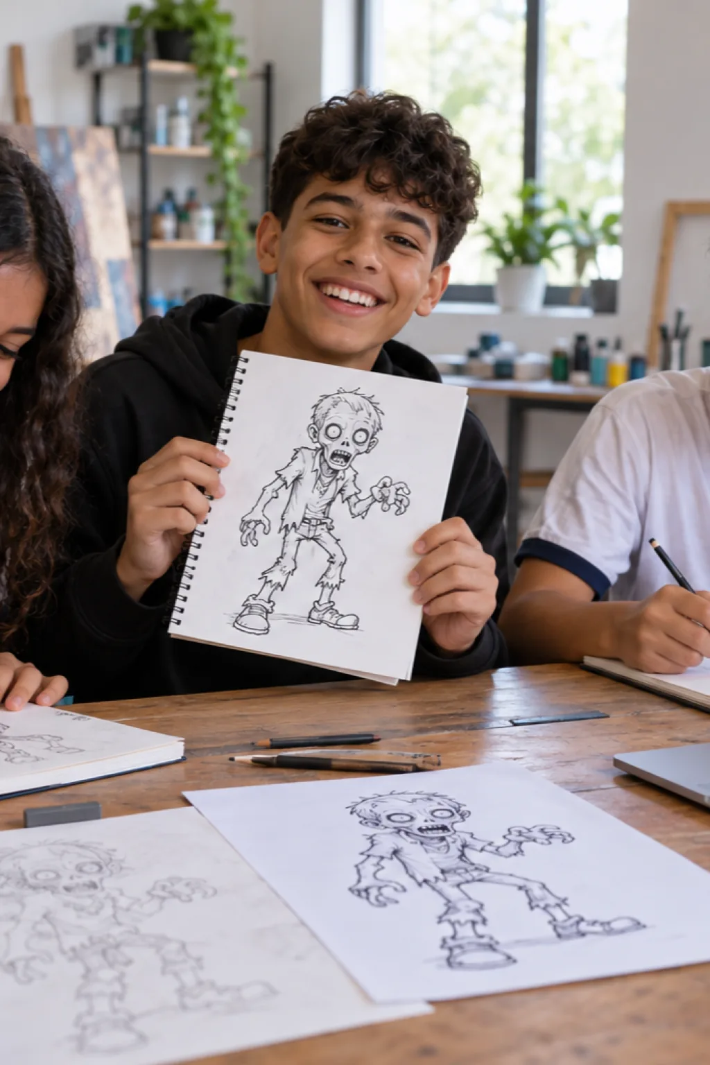 desenhos para desenhar — exemplo criado na Desenhos pra Colorir