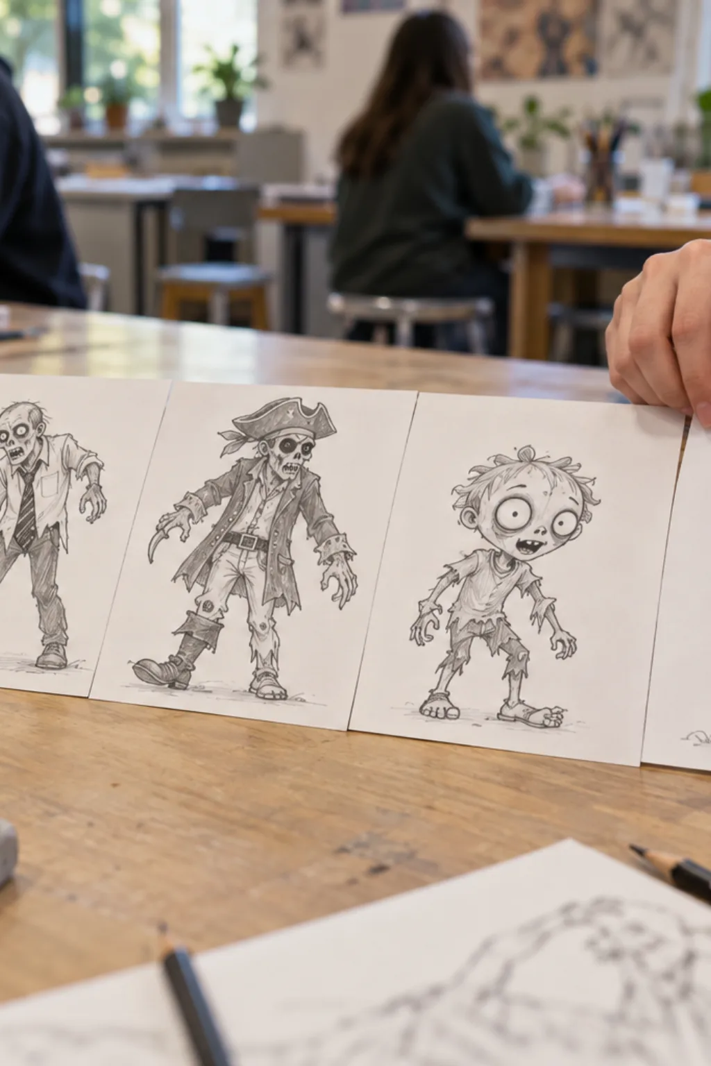 Desenhos de Zumbis para Desenhar - Depois