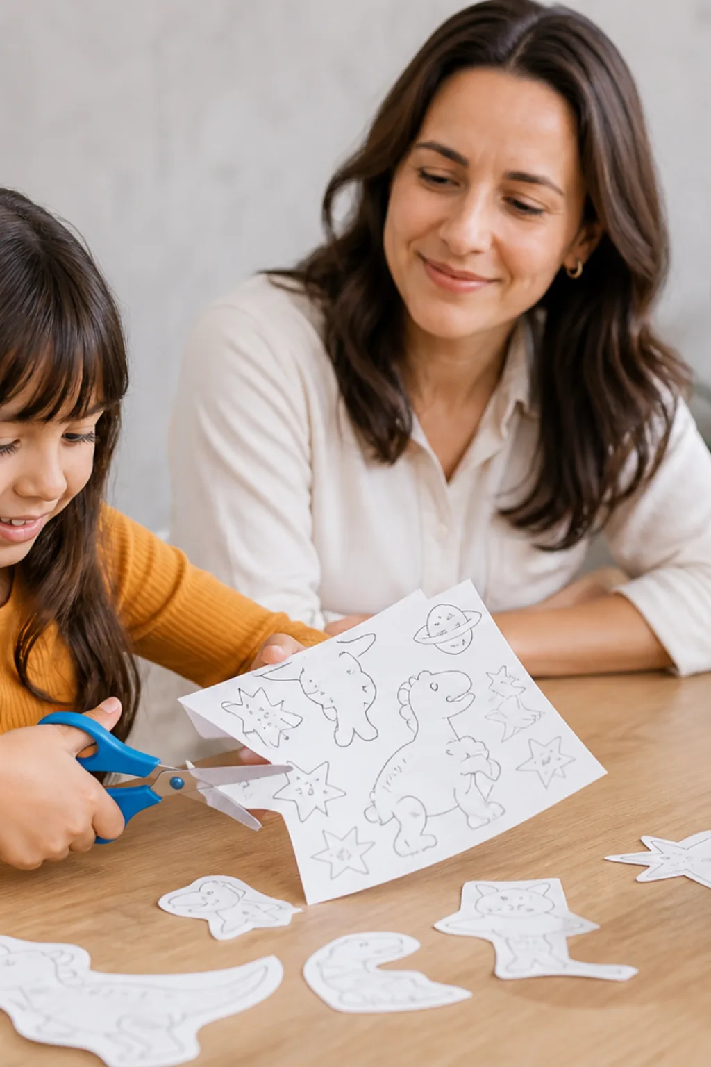 Desenhos para Recortar - Antes