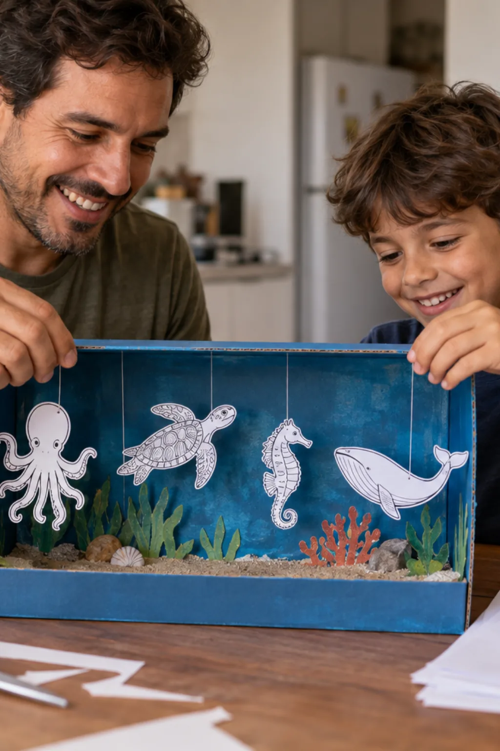 desenhos para recortar — exemplo criado na Desenhos pra Colorir