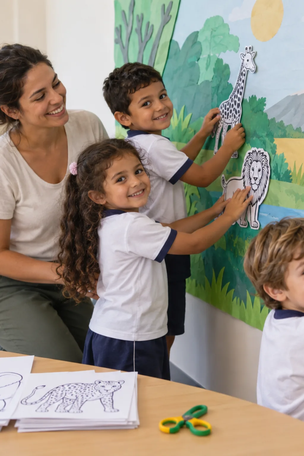 desenhos para recortar — exemplo criado na Desenhos pra Colorir