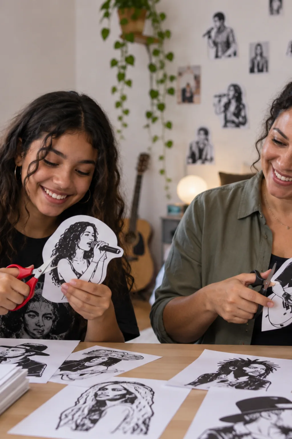desenhos para recortar — exemplo criado na Desenhos pra Colorir