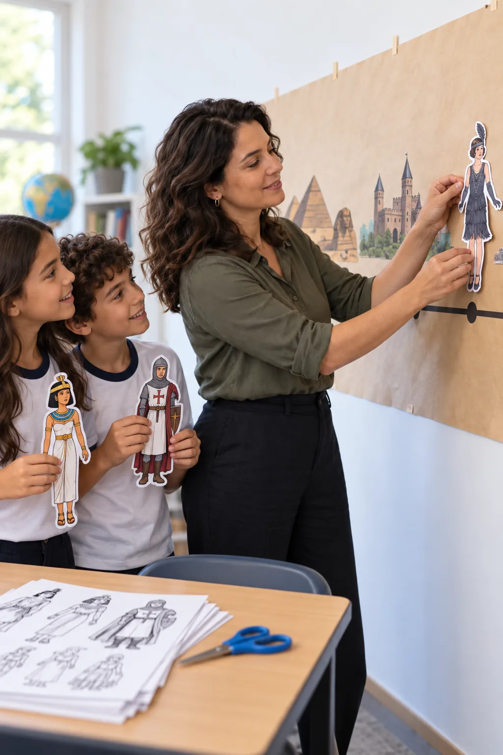 desenhos para recortar — exemplo criado na Desenhos pra Colorir