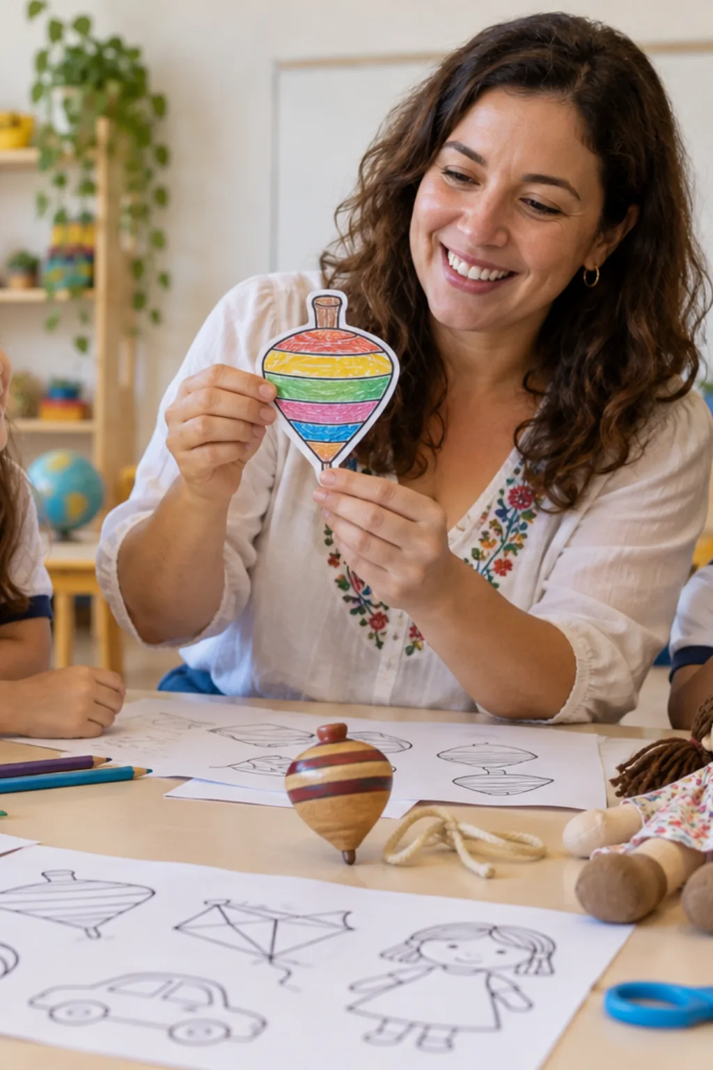 desenhos para recortar — exemplo criado na Desenhos pra Colorir