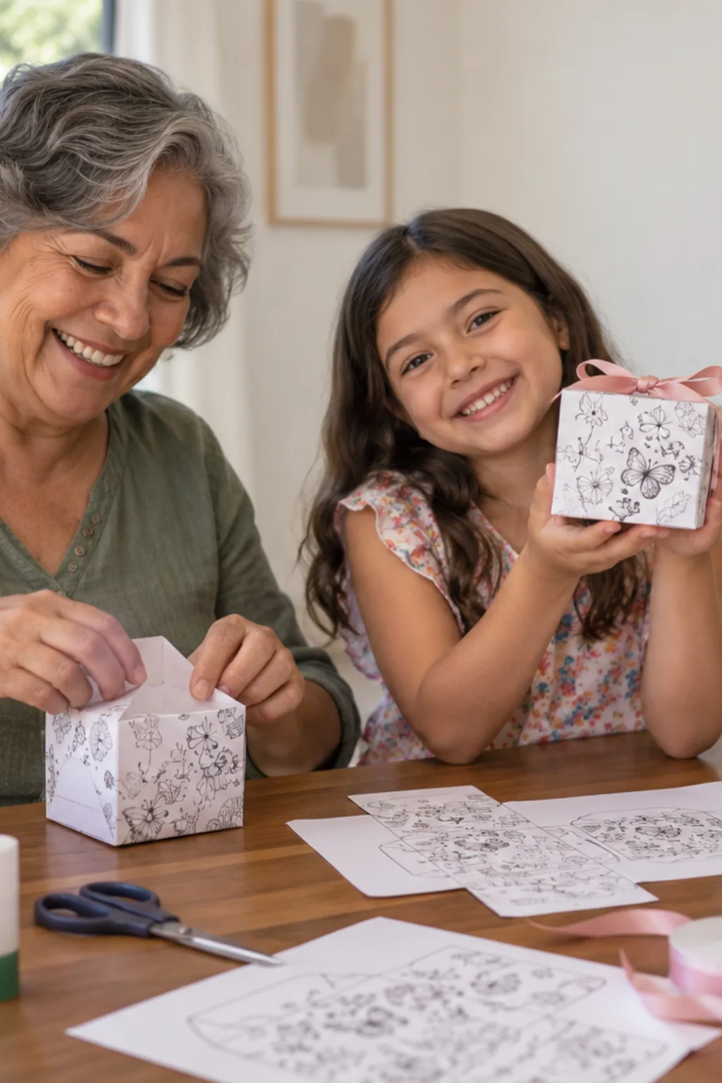 desenhos para recortar — exemplo criado na Desenhos pra Colorir
