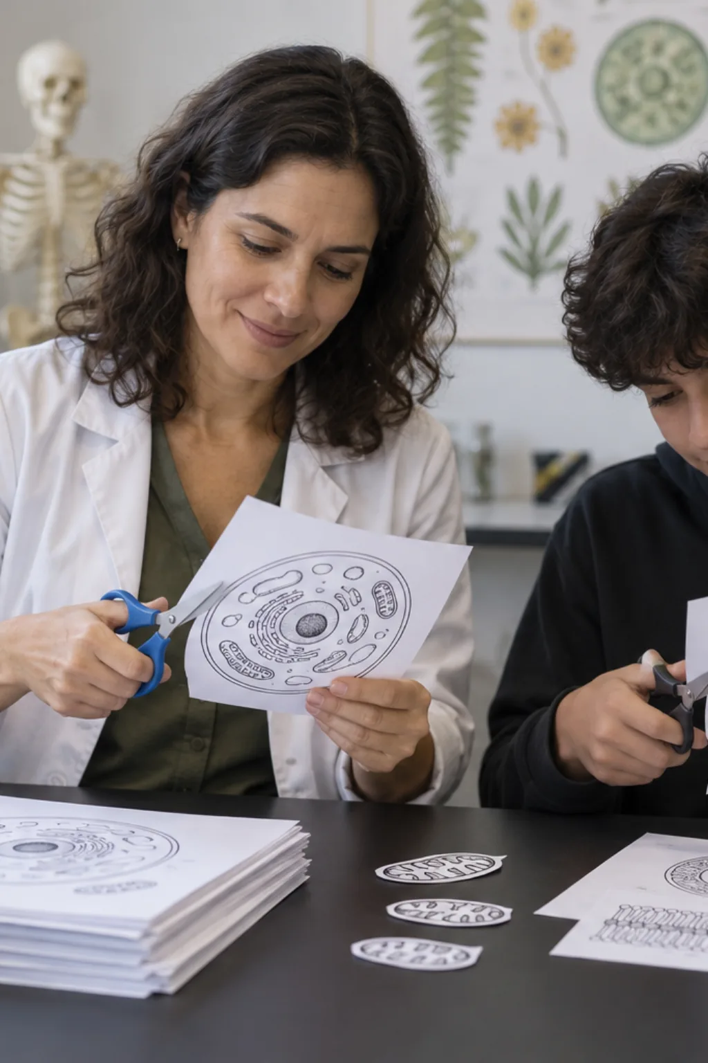 desenhos para recortar — exemplo criado na Desenhos pra Colorir