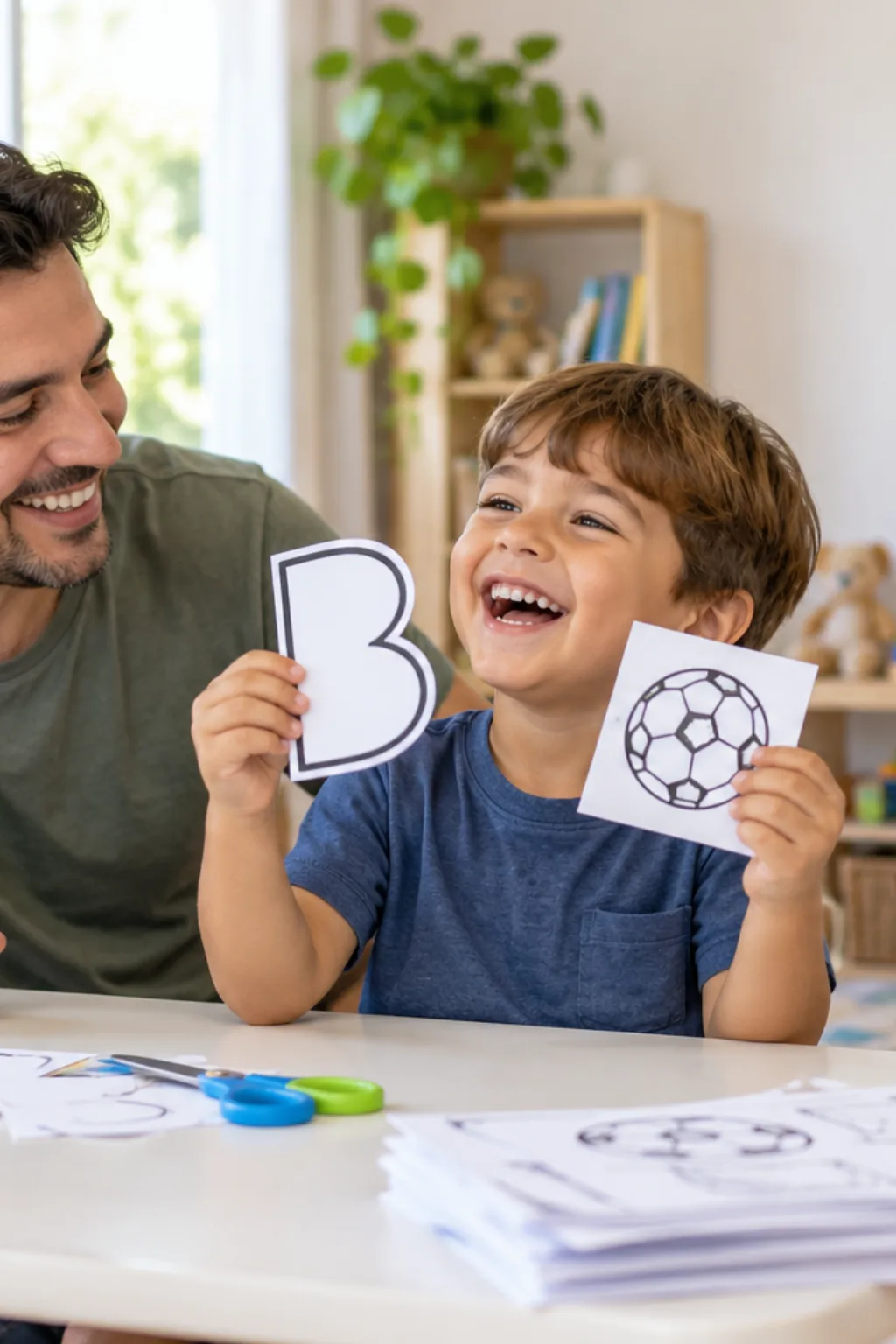 desenhos para recortar — exemplo criado na Desenhos pra Colorir