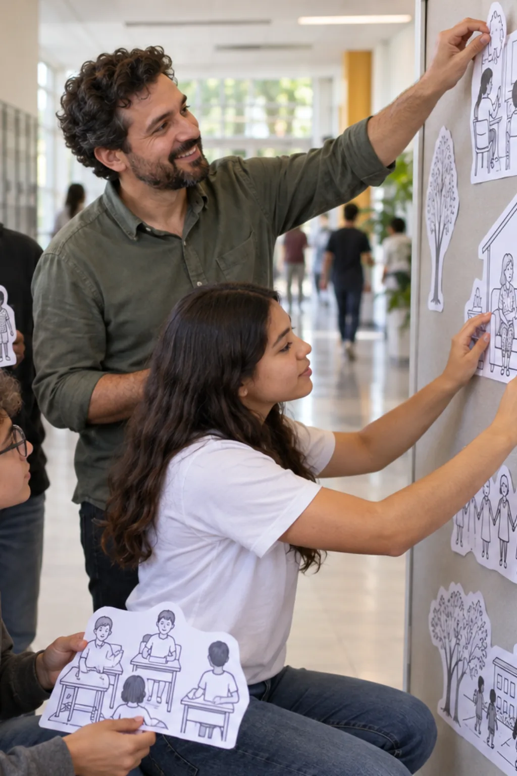desenhos para recortar — exemplo criado na Desenhos pra Colorir