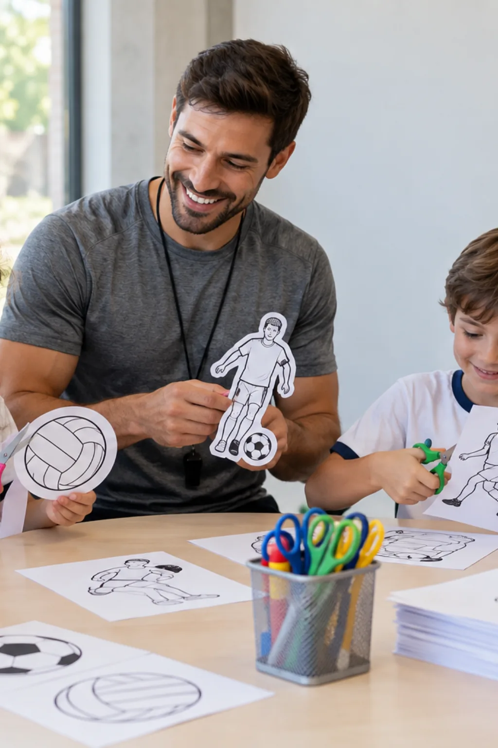 desenhos para recortar — exemplo criado na Desenhos pra Colorir