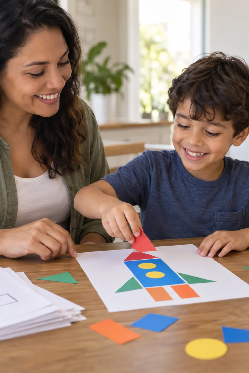 desenhos para recortar — exemplo criado na Desenhos pra Colorir