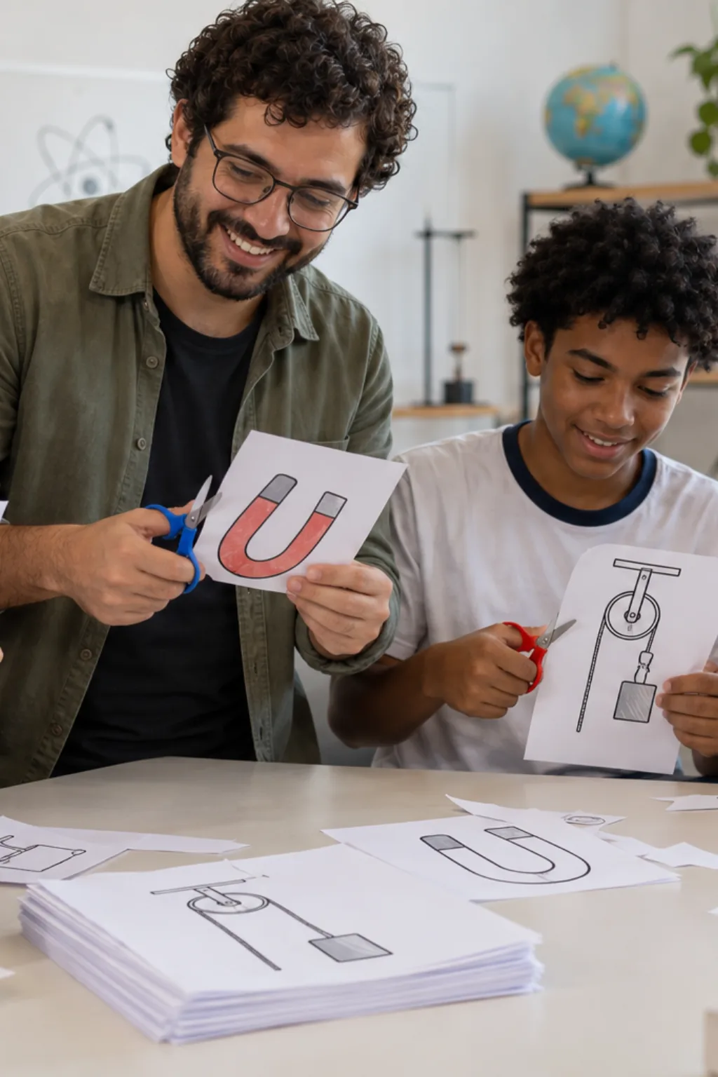 desenhos para recortar — exemplo criado na Desenhos pra Colorir
