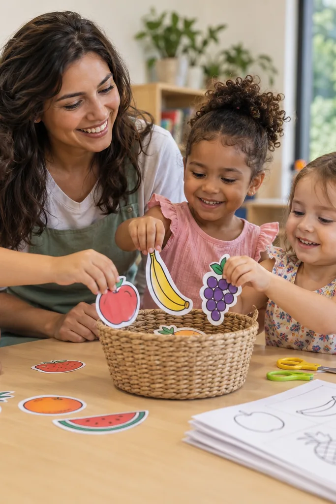 desenhos para recortar — exemplo criado na Desenhos pra Colorir