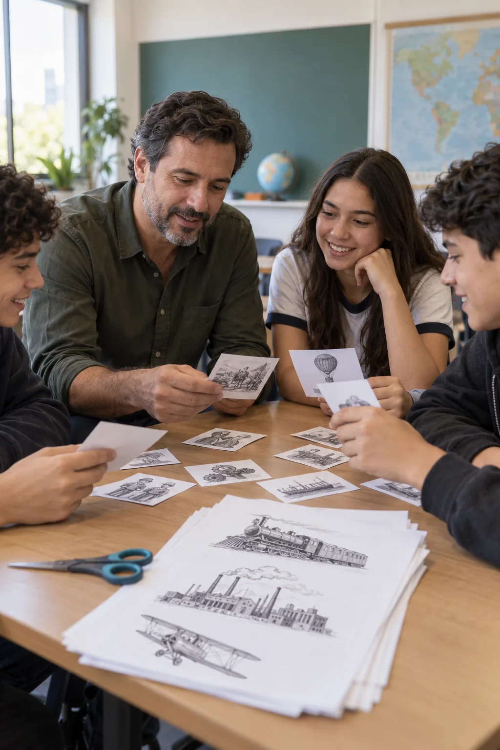 desenhos para recortar — exemplo criado na Desenhos pra Colorir
