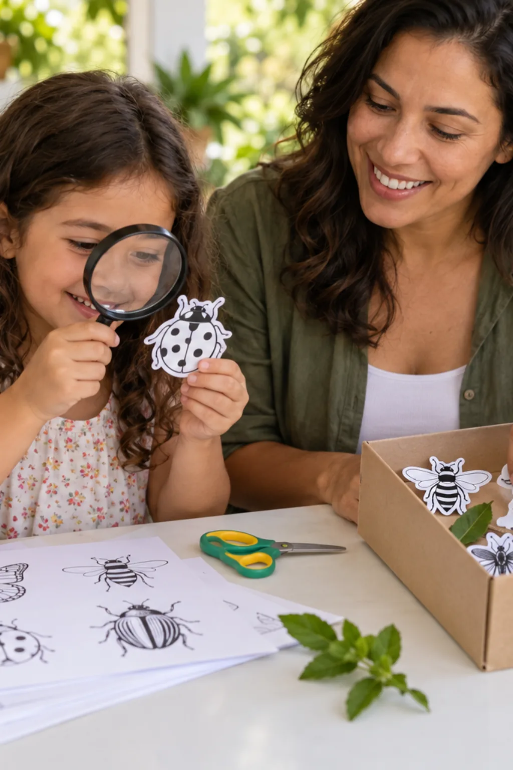 desenhos para recortar — exemplo criado na Desenhos pra Colorir