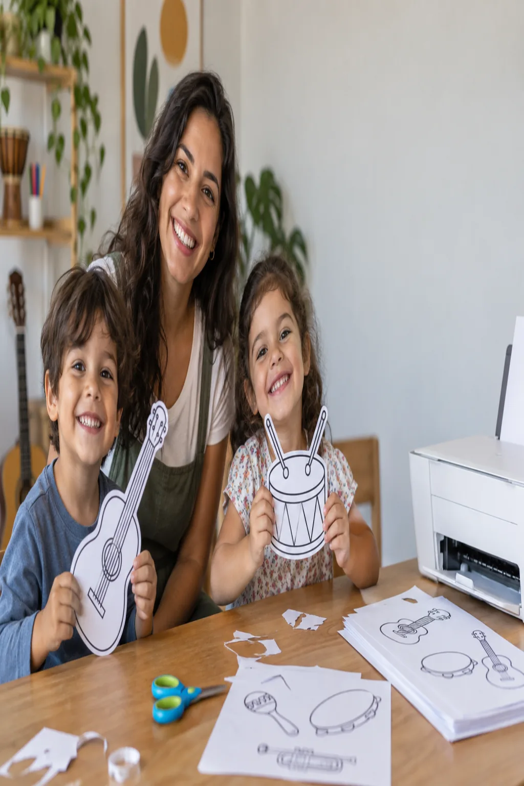desenhos para recortar — exemplo criado na Desenhos pra Colorir