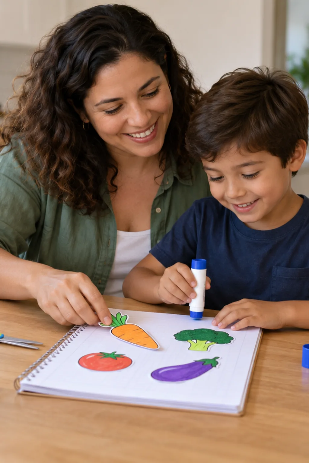desenhos para recortar — exemplo criado na Desenhos pra Colorir