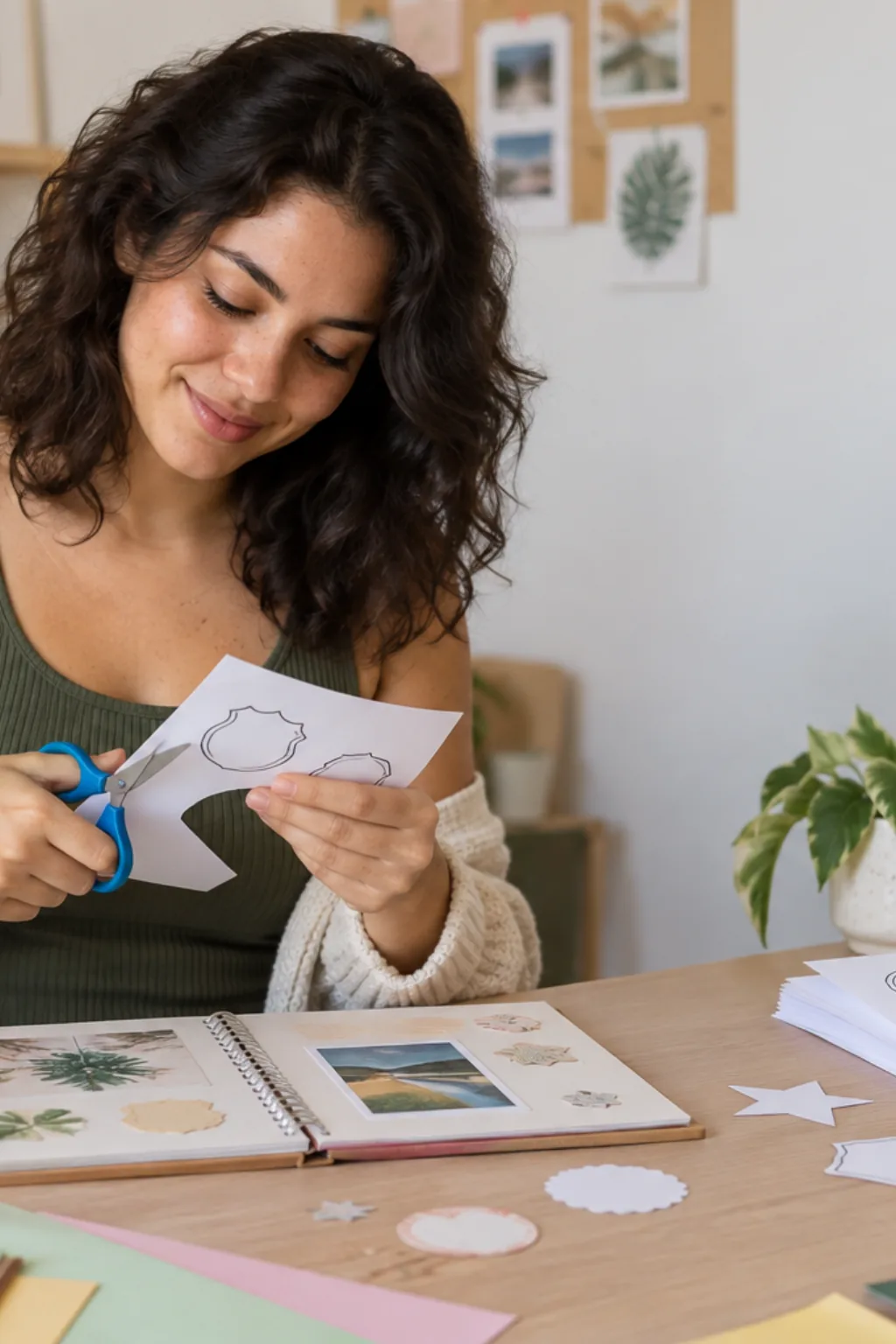 desenhos para recortar — exemplo criado na Desenhos pra Colorir
