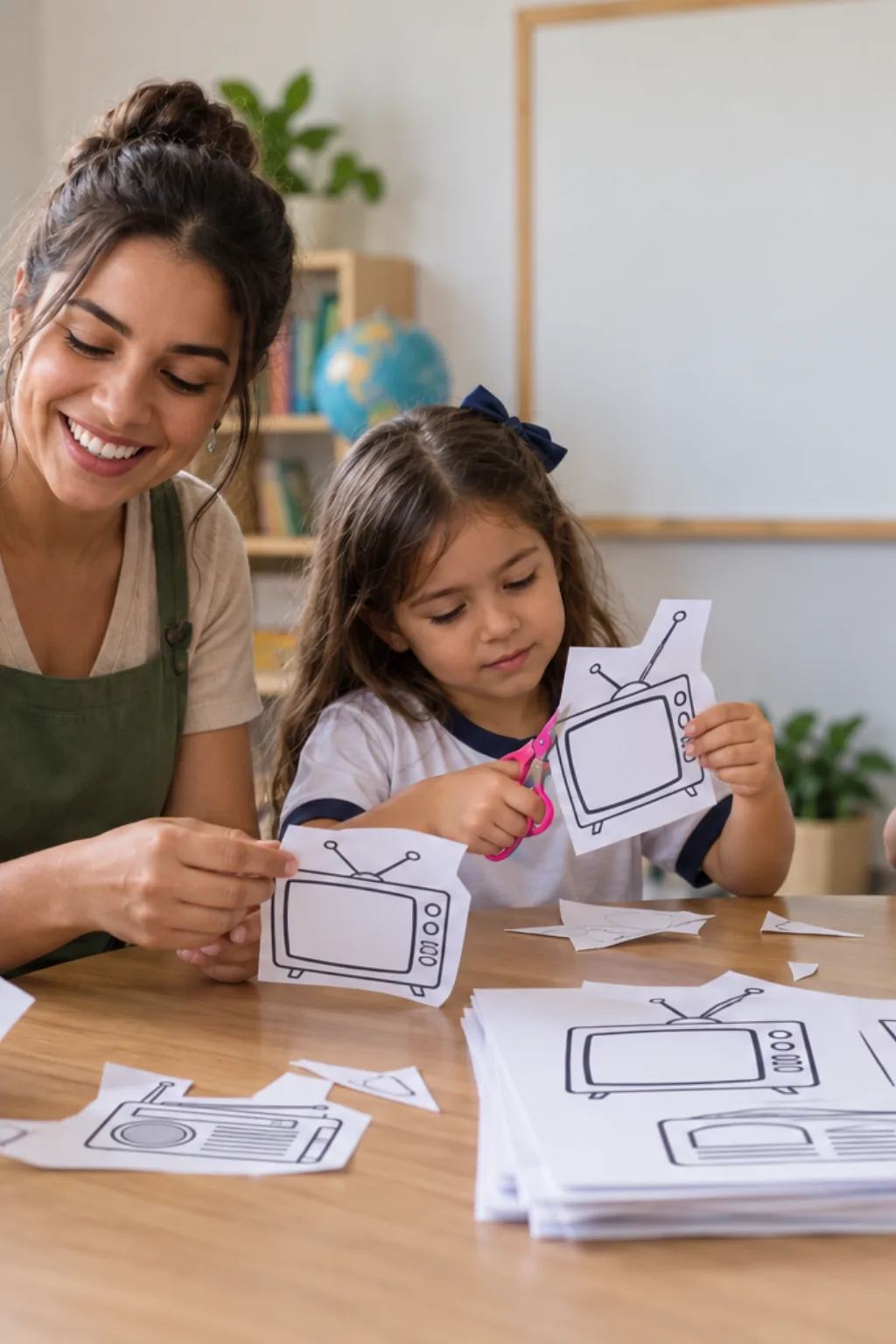 desenhos para recortar — exemplo criado na Desenhos pra Colorir