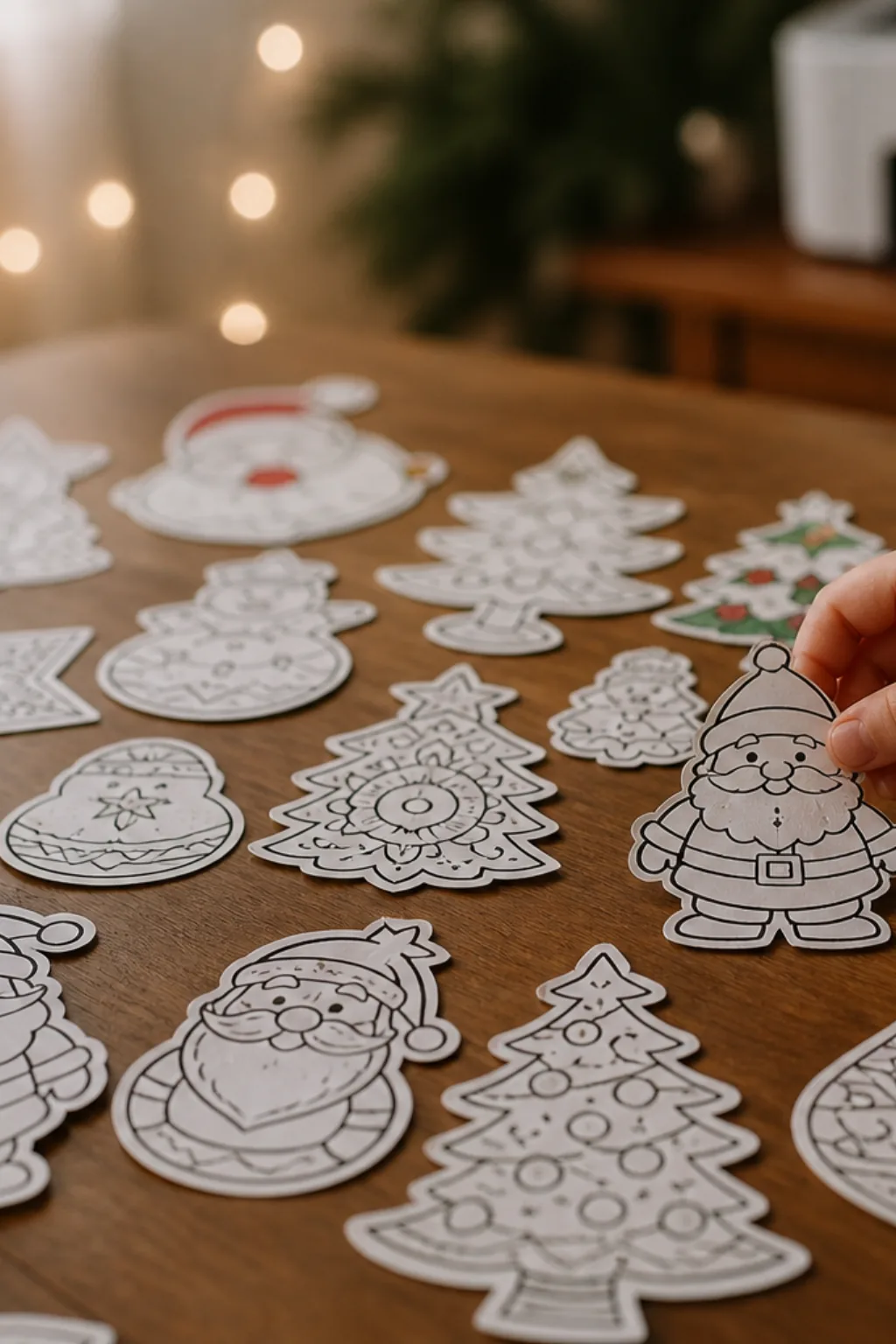 Desenhos de Natal para Recortar - Depois