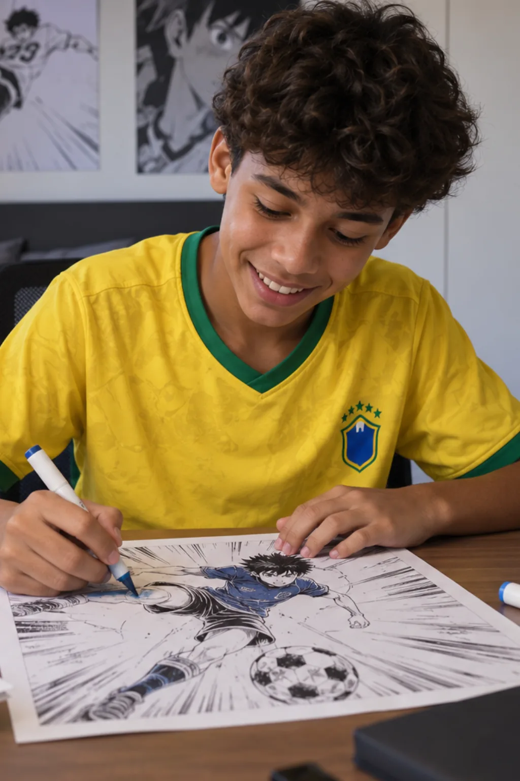 livro de colorir — exemplo criado na Desenhos pra Colorir