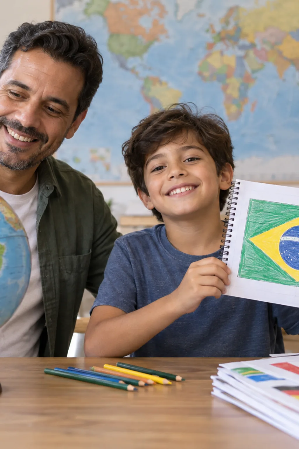 livro de colorir — exemplo criado na Desenhos pra Colorir