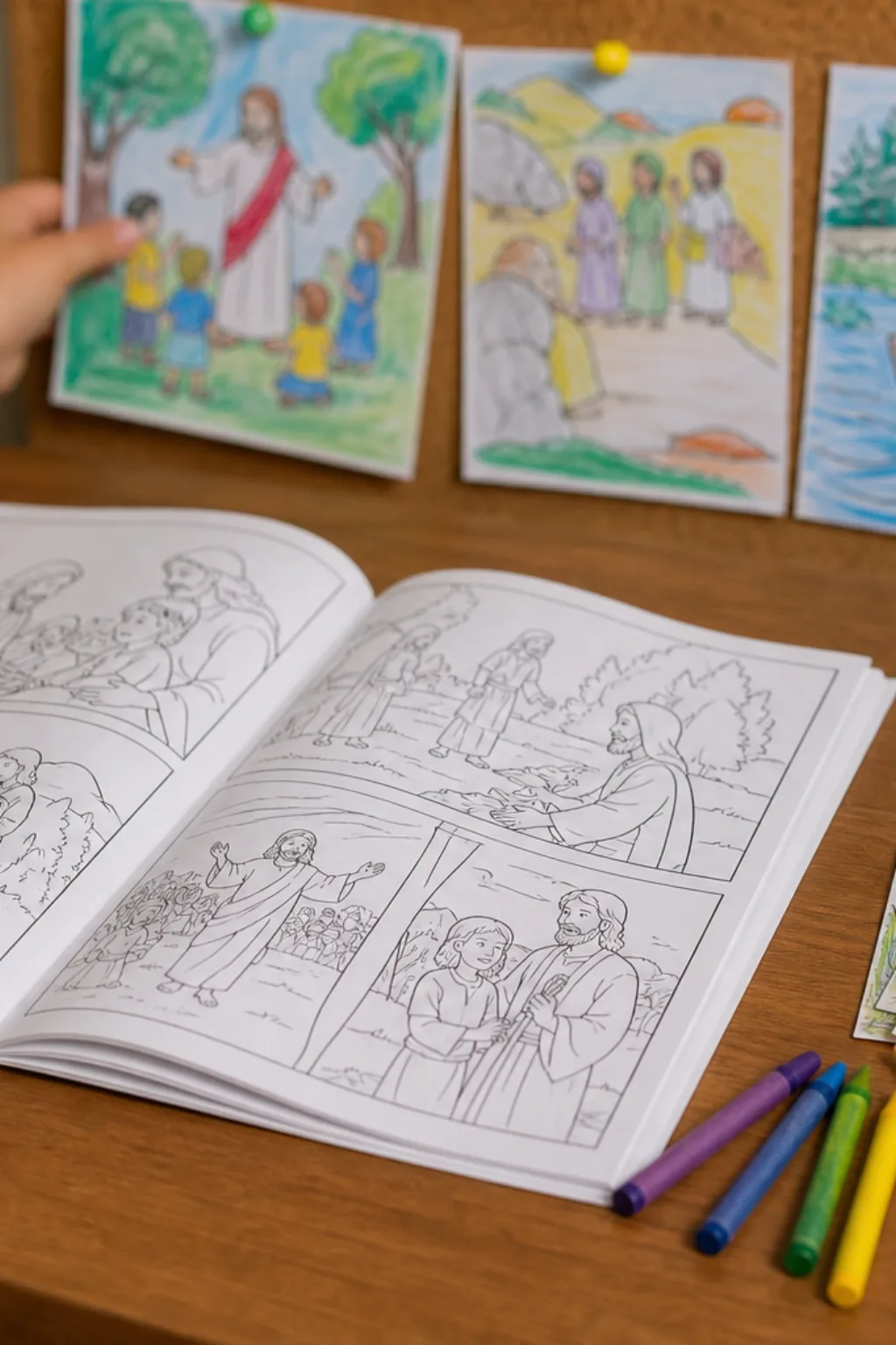 Livro de Colorir Bíblico - Depois