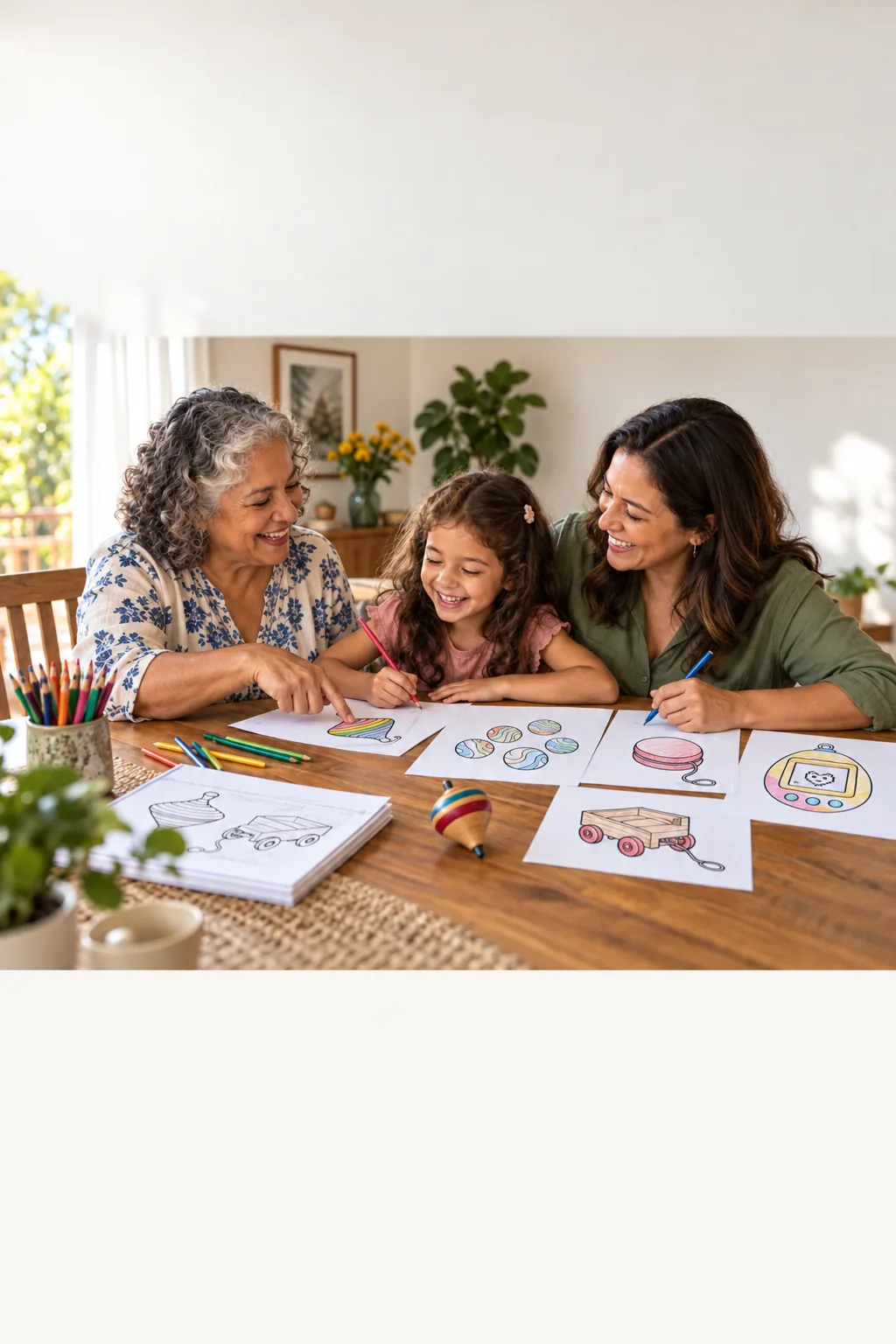 livro de colorir — exemplo criado na Desenhos pra Colorir