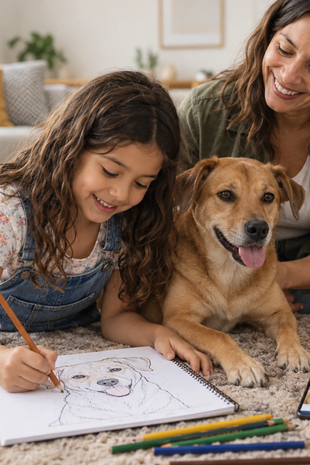 livro de colorir — exemplo criado na Desenhos pra Colorir
