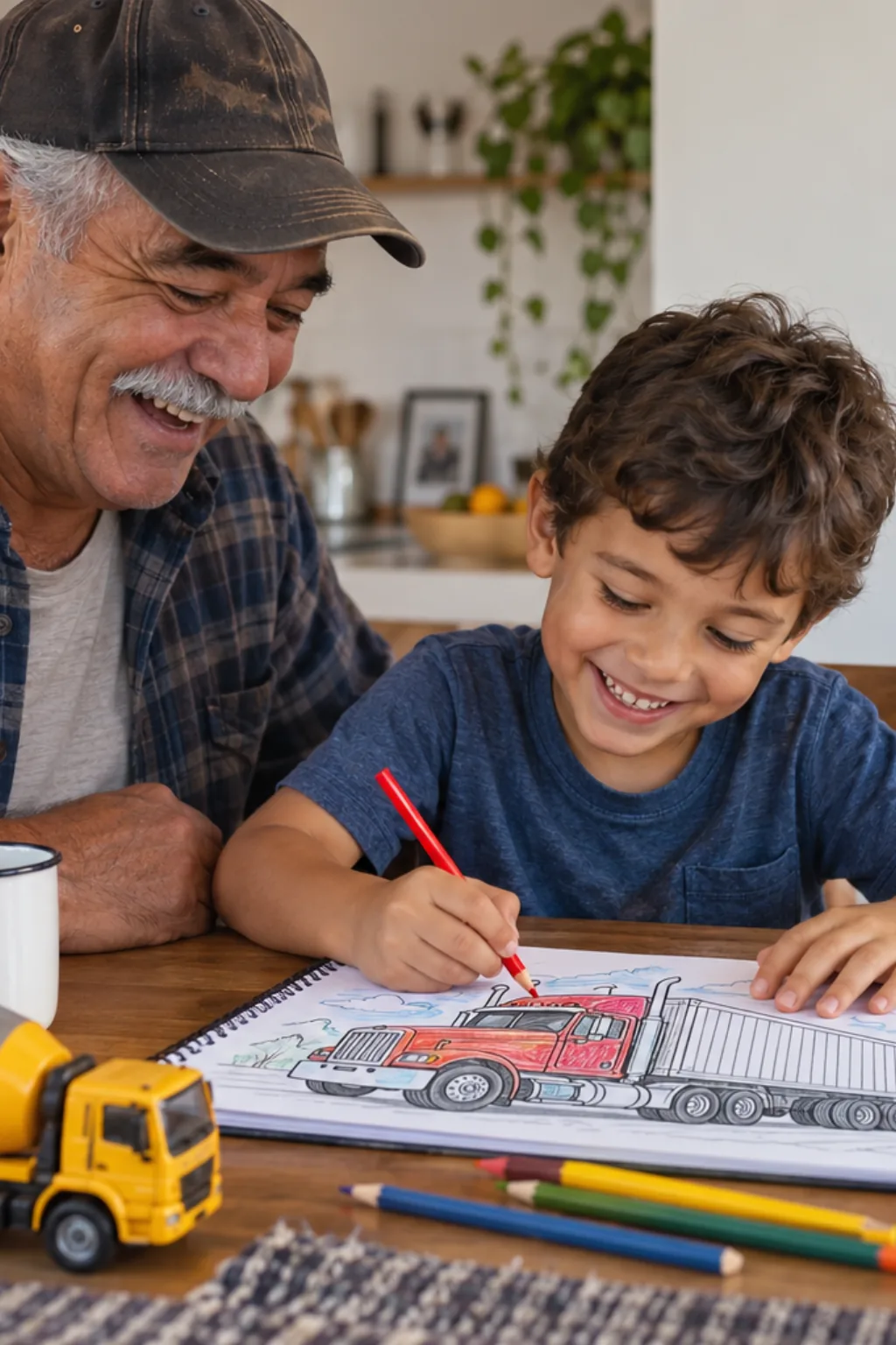 livro de colorir — exemplo criado na Desenhos pra Colorir