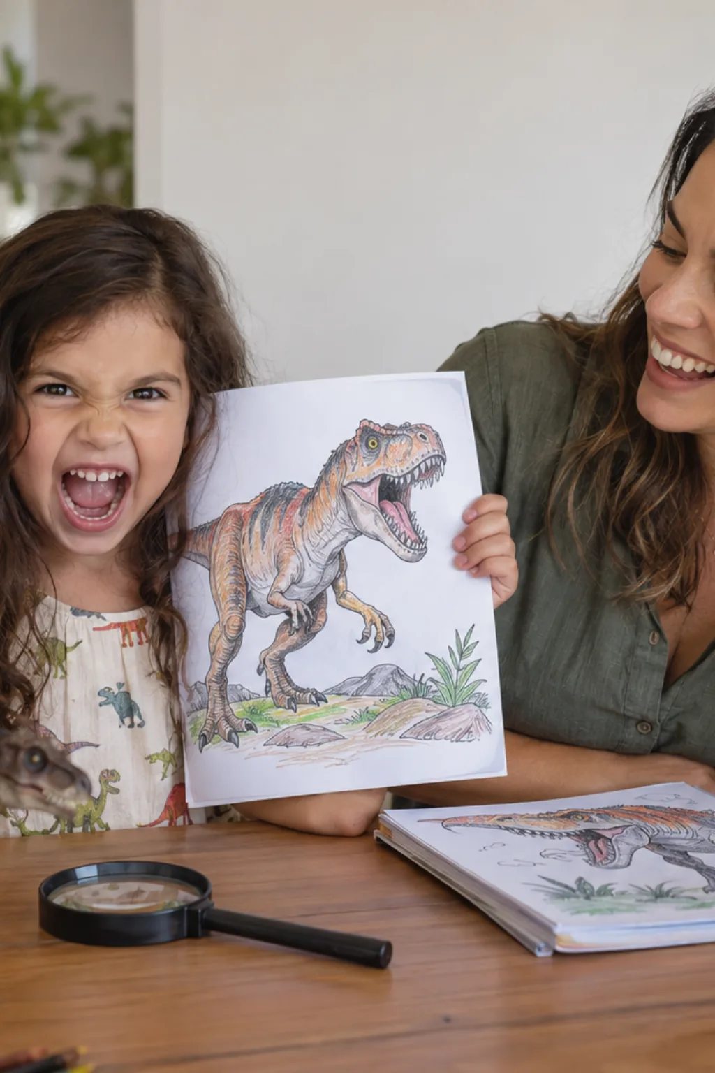 livro de colorir — exemplo criado na Desenhos pra Colorir