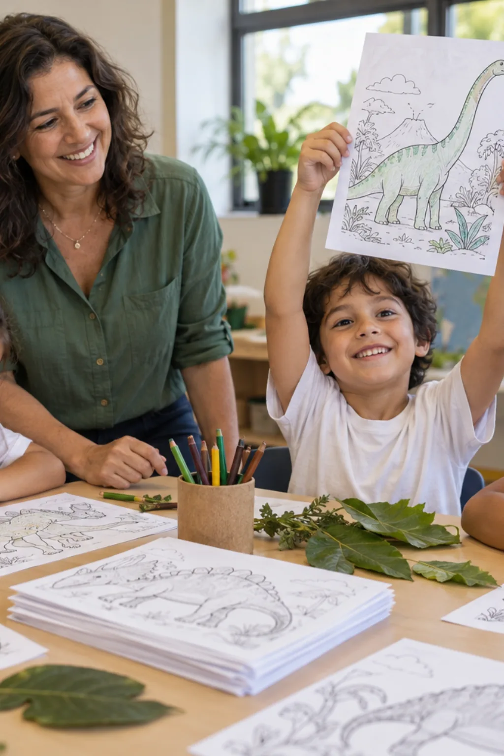 livro de colorir — exemplo criado na Desenhos pra Colorir