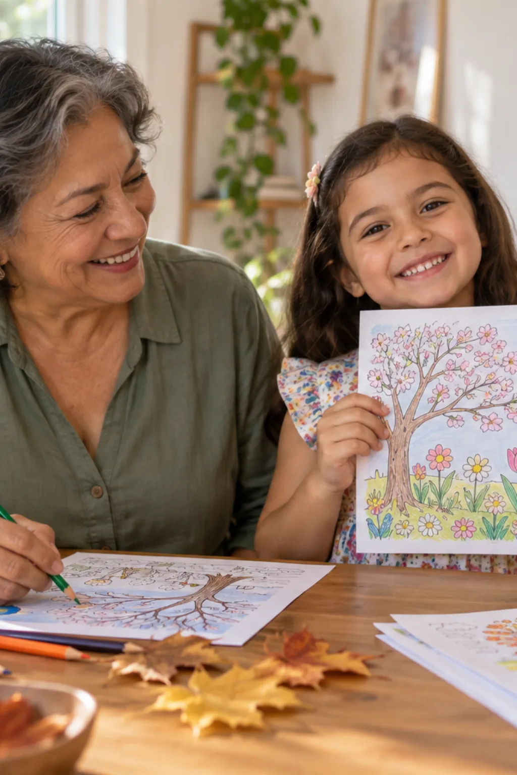 livro de colorir — exemplo criado na Desenhos pra Colorir