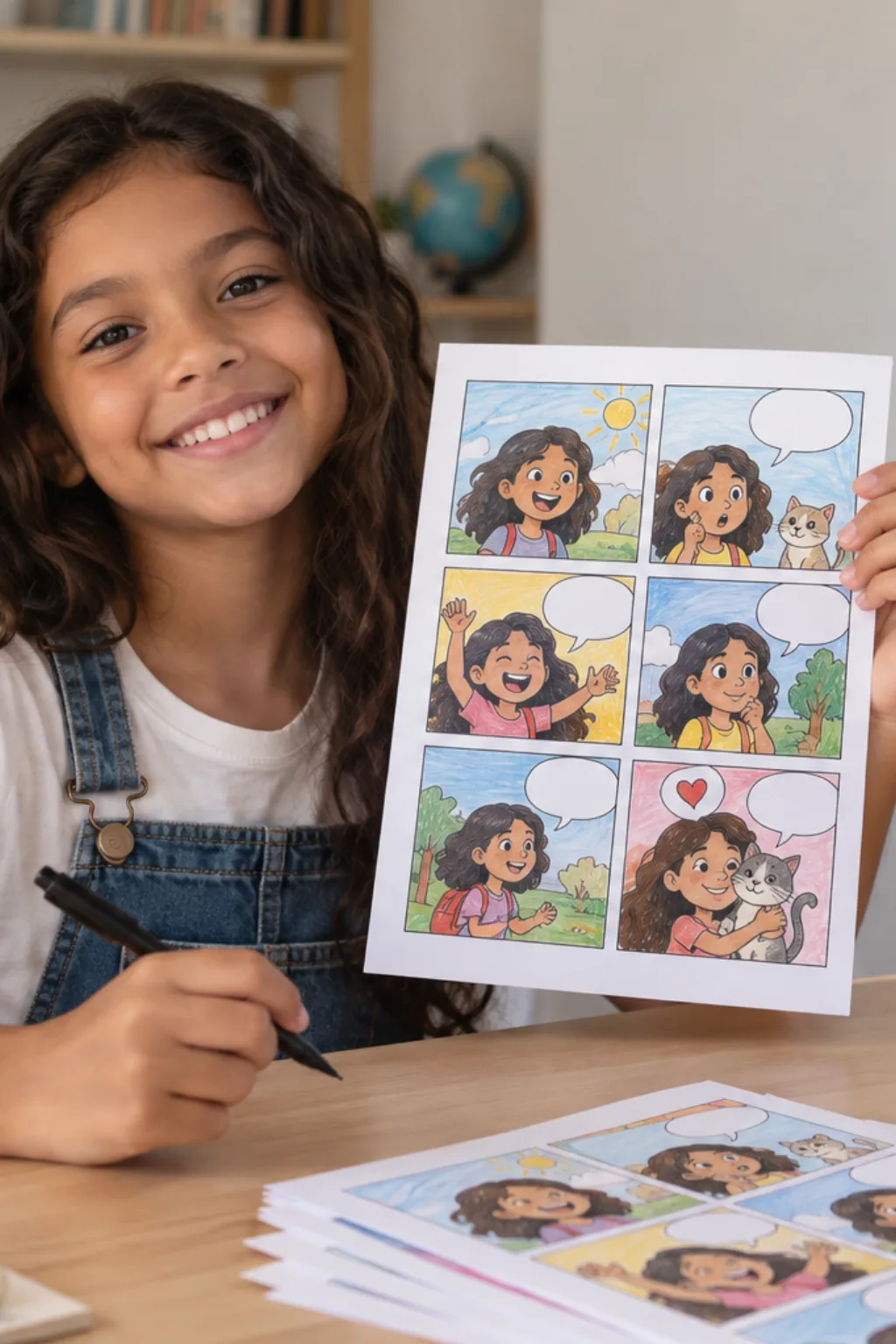 livro de colorir — exemplo criado na Desenhos pra Colorir