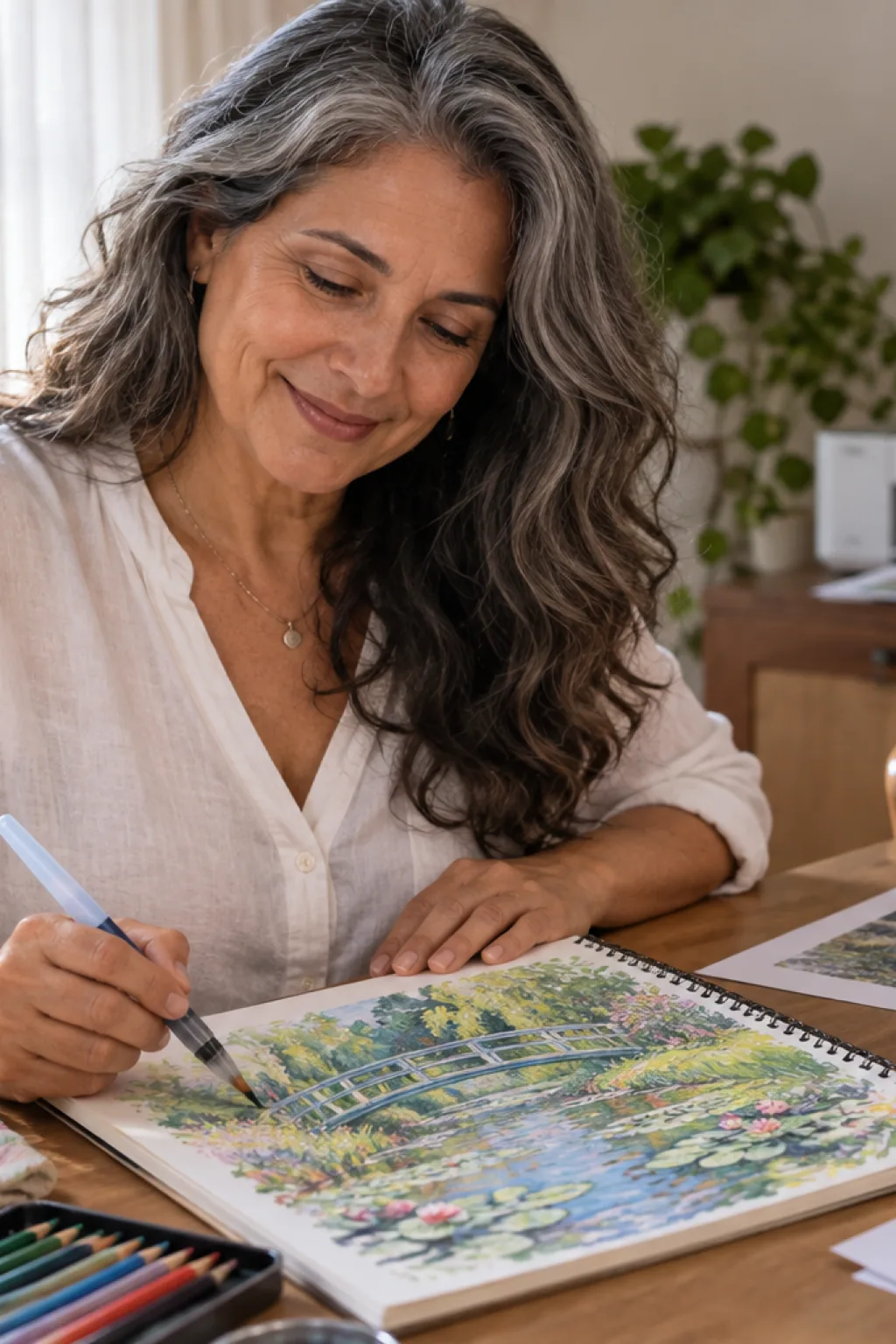 livro de colorir — exemplo criado na Desenhos pra Colorir