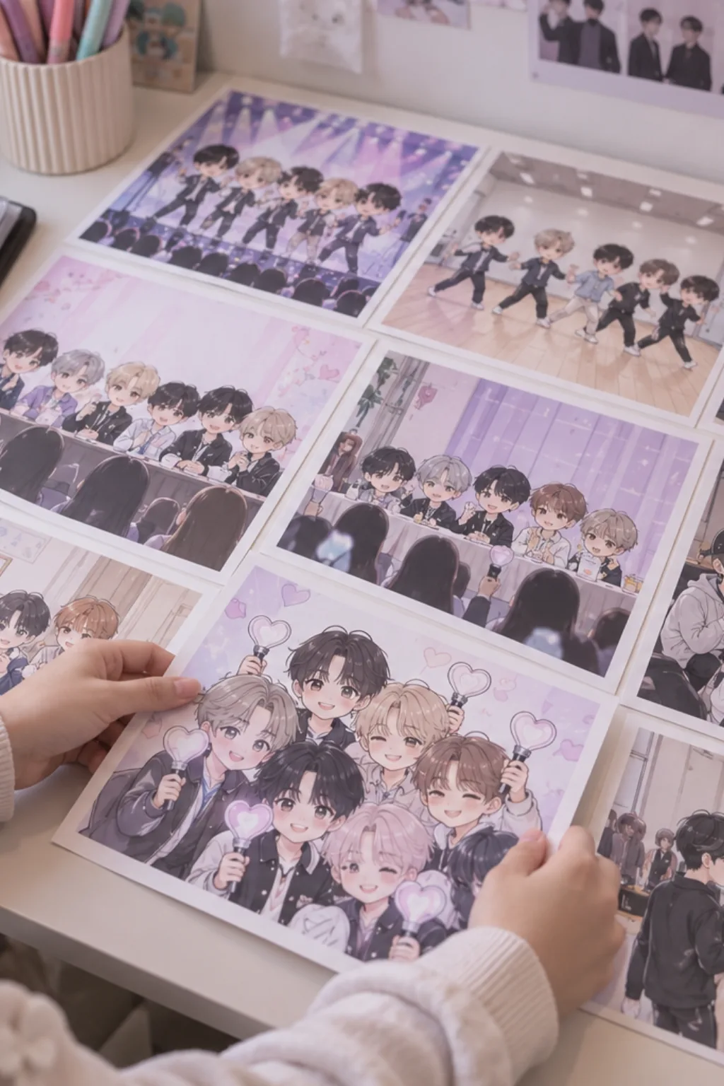 Livro de Colorir de K-Pop - Depois