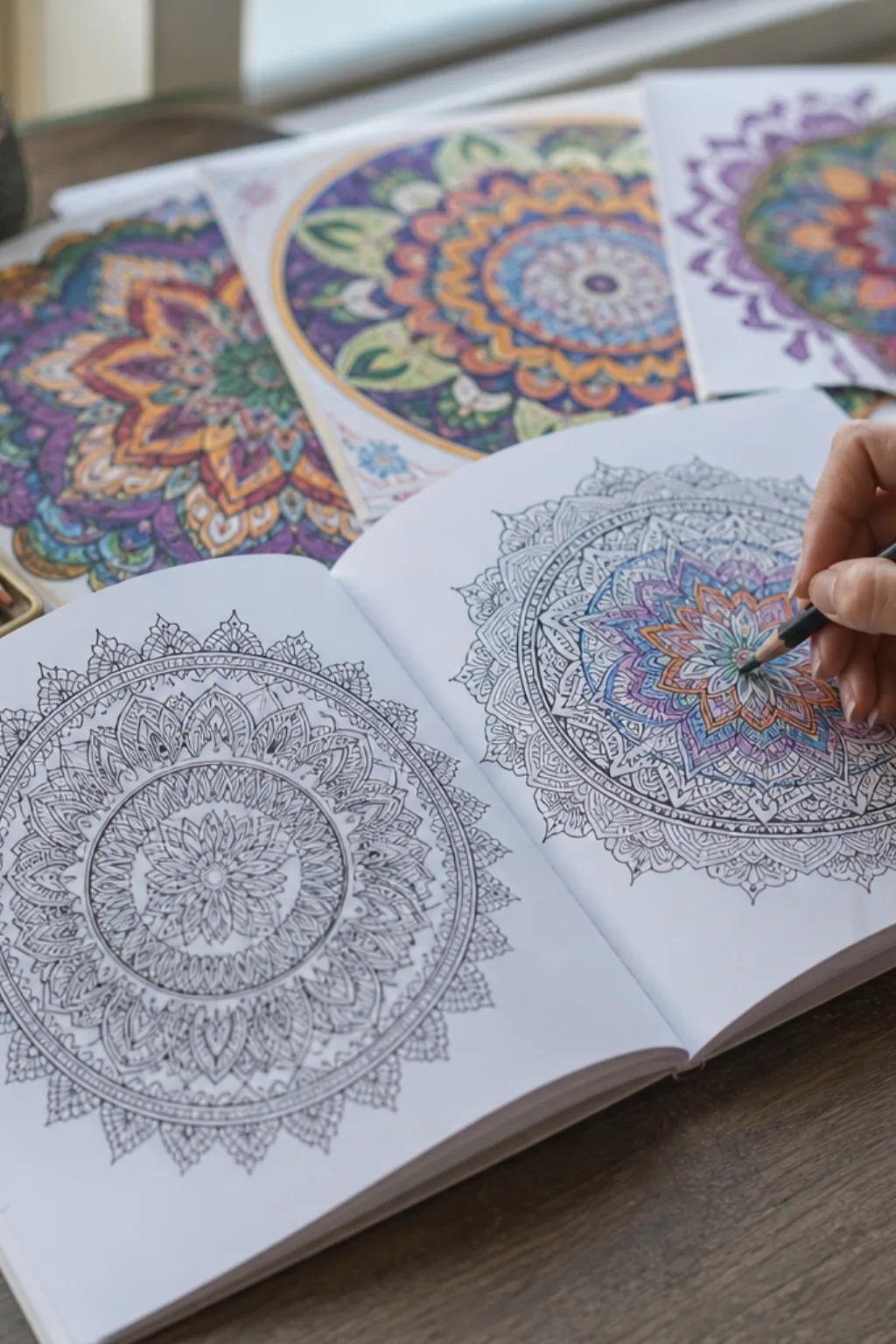Livro de Colorir de Mandalas - Depois