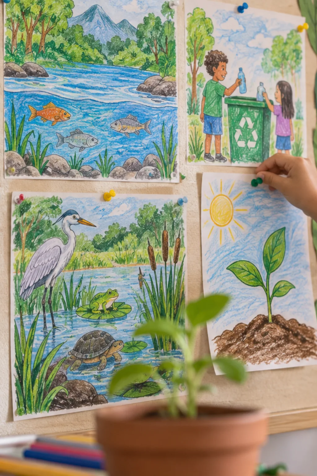 Livro de Colorir do Meio Ambiente - Depois