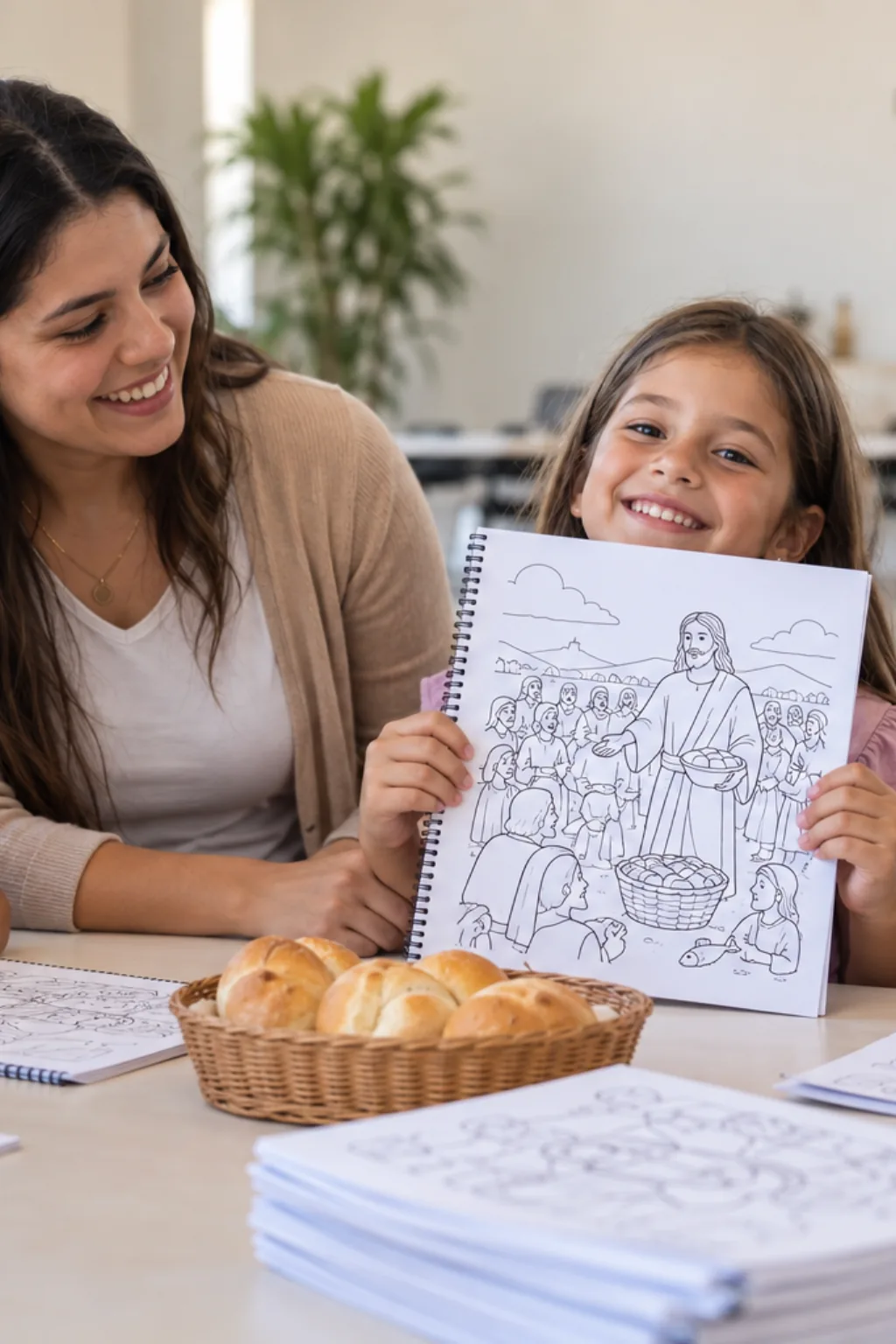 livro de colorir — exemplo criado na Desenhos pra Colorir