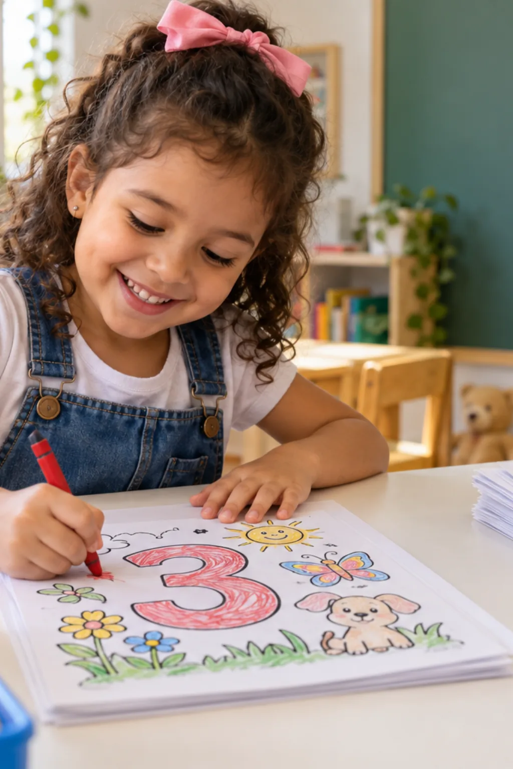 livro de colorir — exemplo criado na Desenhos pra Colorir