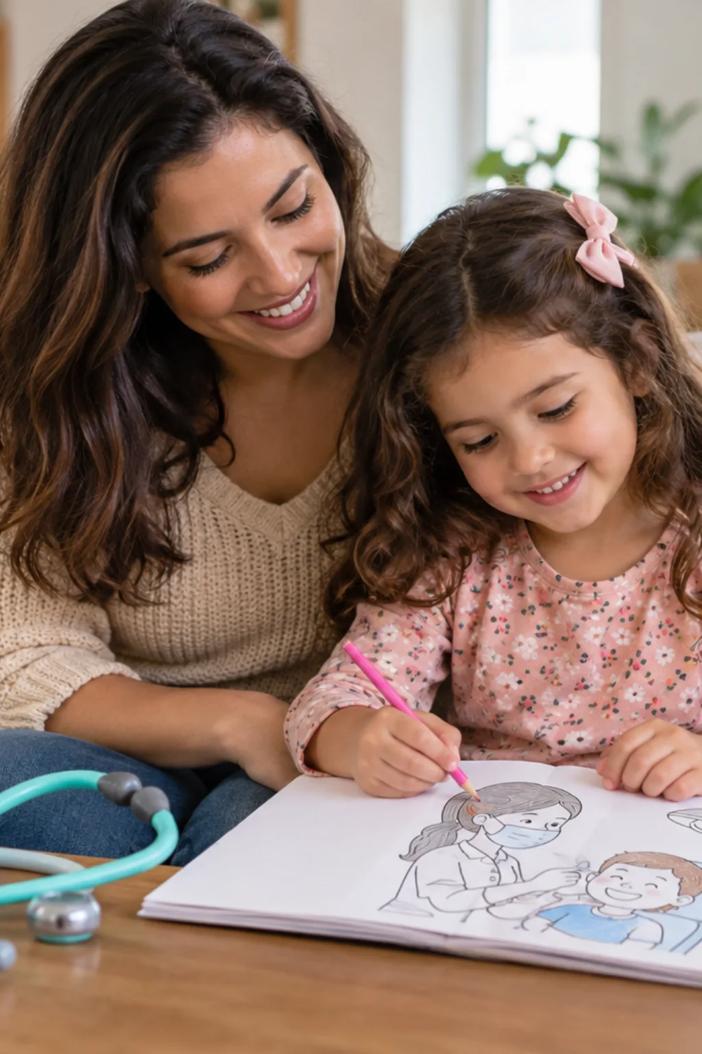 livro de colorir — exemplo criado na Desenhos pra Colorir