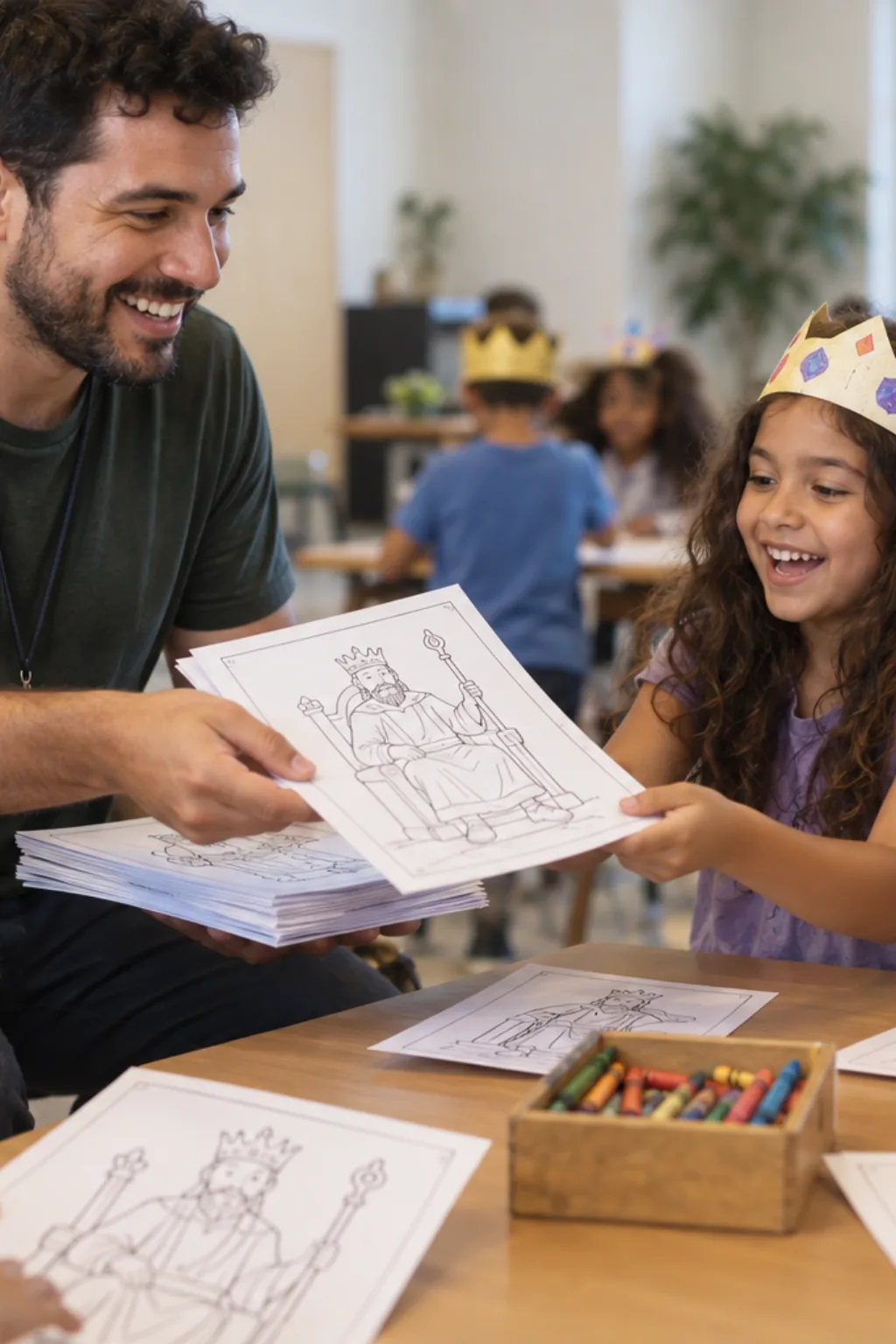 livro de colorir — exemplo criado na Desenhos pra Colorir