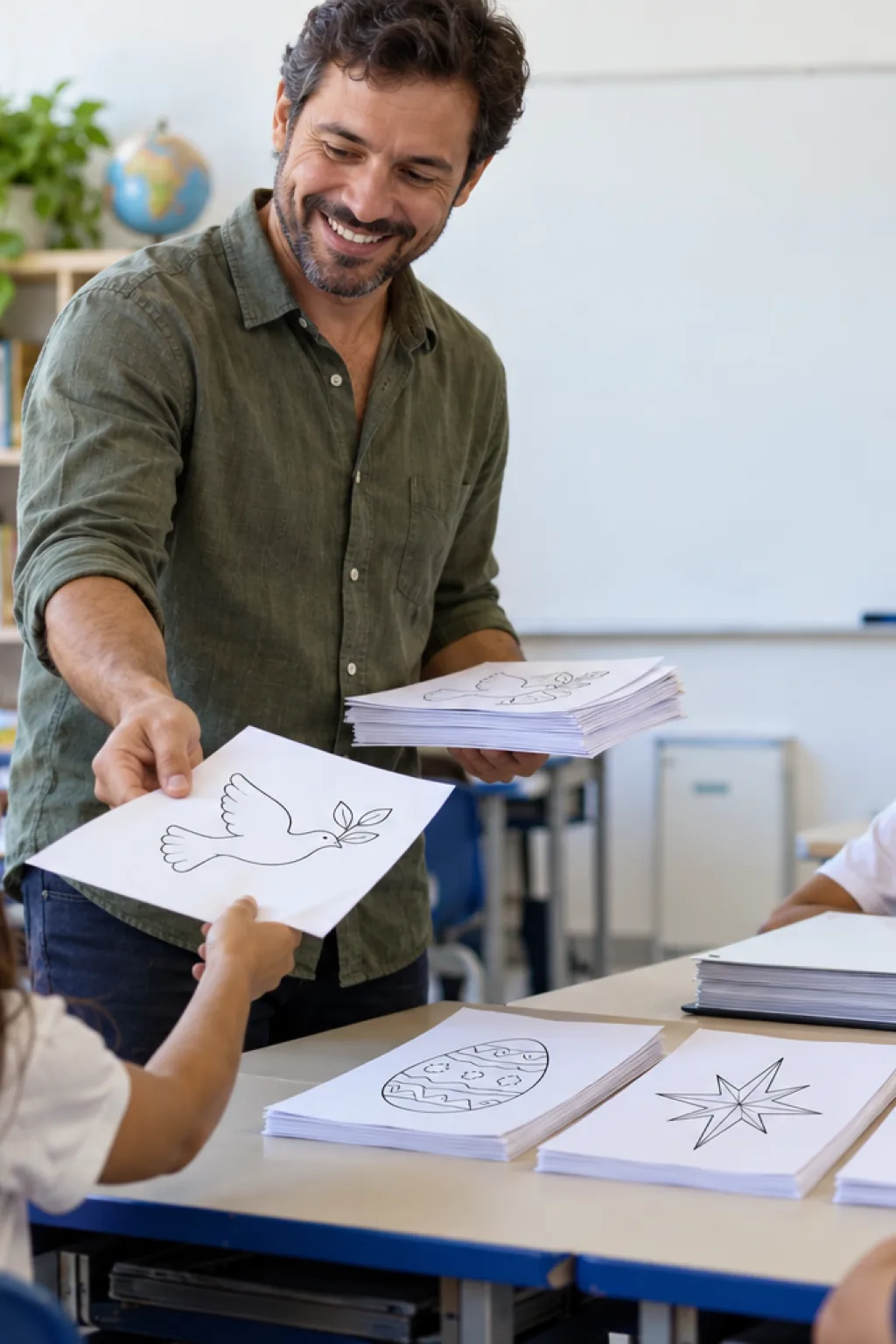 livro de colorir — exemplo criado na Desenhos pra Colorir