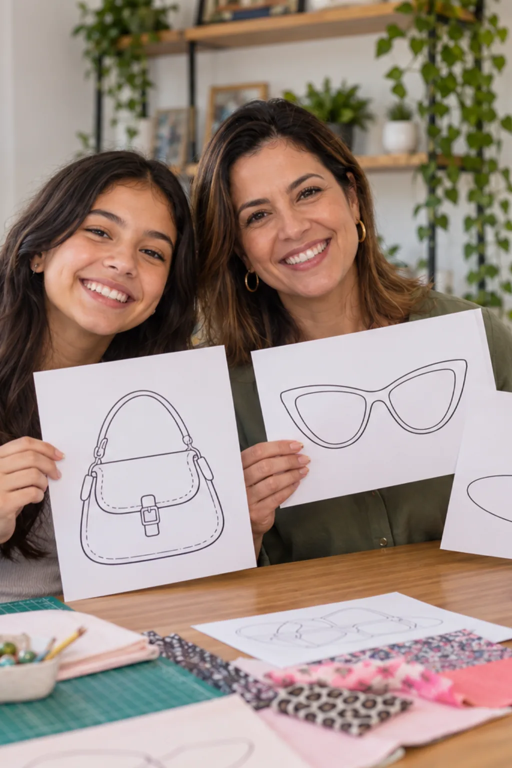 moldes para imprimir — exemplo criado na Desenhos pra Colorir