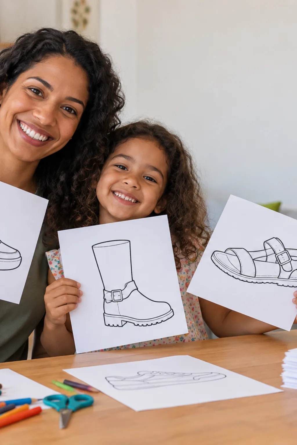 moldes para imprimir — exemplo criado na Desenhos pra Colorir