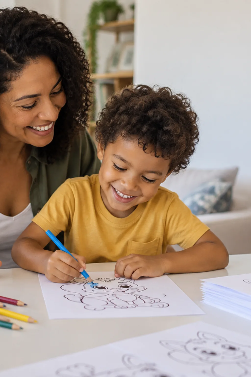 moldes para imprimir — exemplo criado na Desenhos pra Colorir