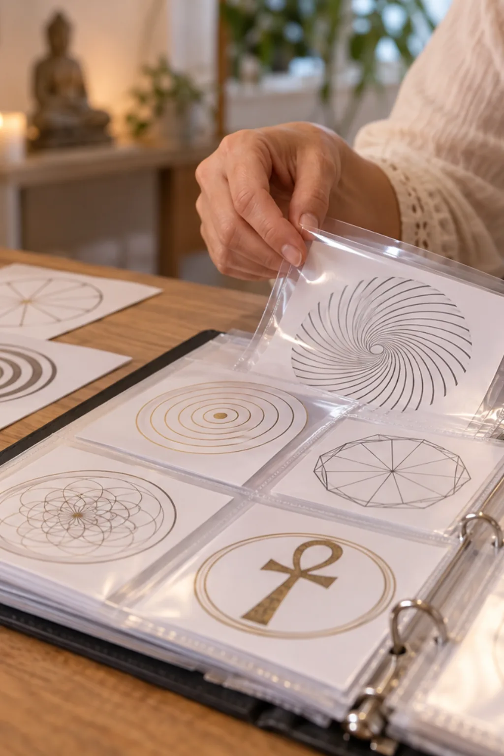 Moldes de Gráficos Radiestésicos para Imprimir - Depois