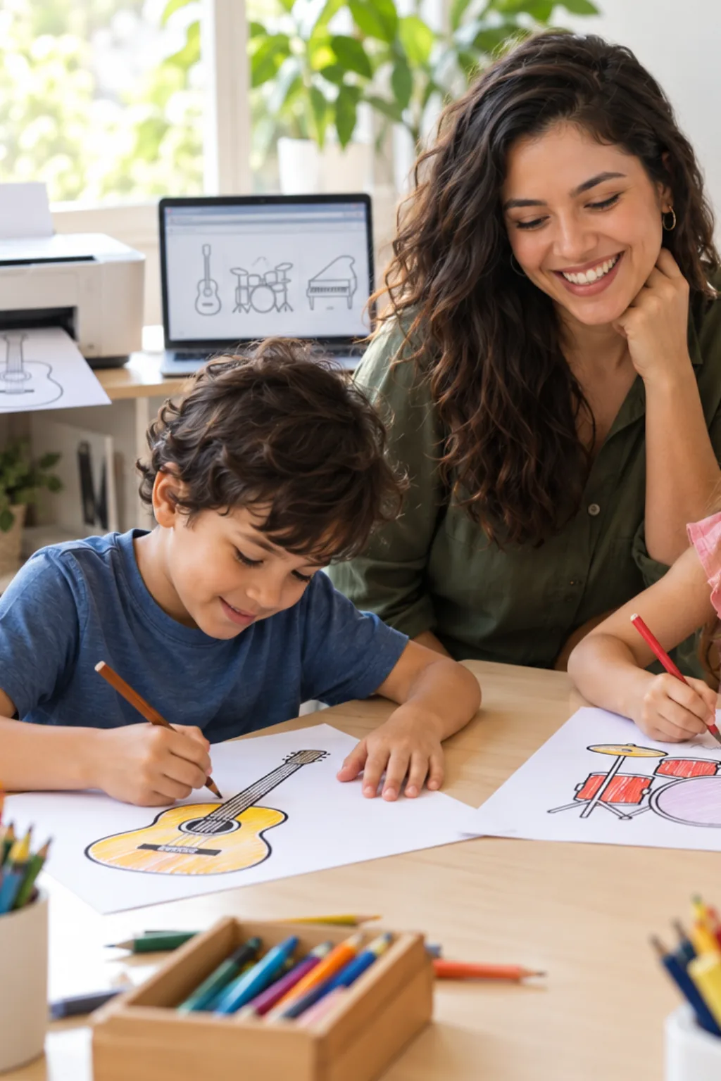 moldes para imprimir — exemplo criado na Desenhos pra Colorir